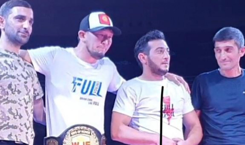 Бакыт Кадыров и Алмаз Акун выиграли чемпионские пояса на турнире в Баку