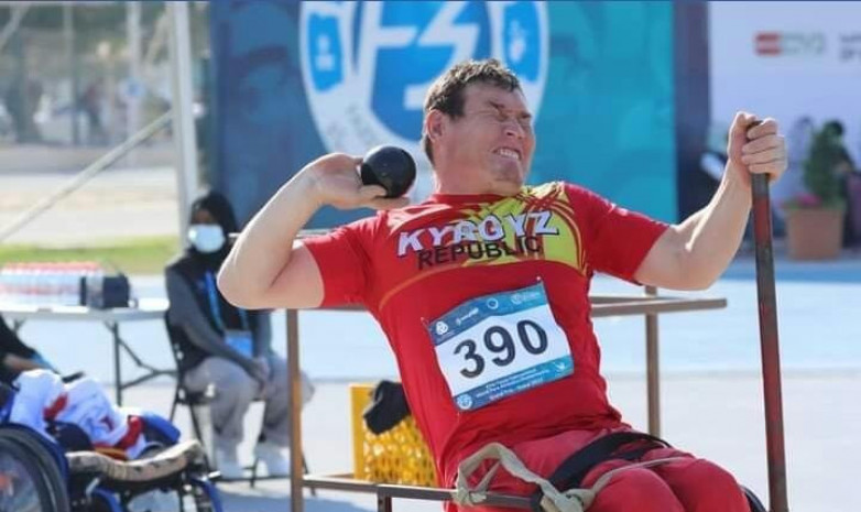 Арстанбек Базаркулов занял 10 место на Паралимпиаде в Токио