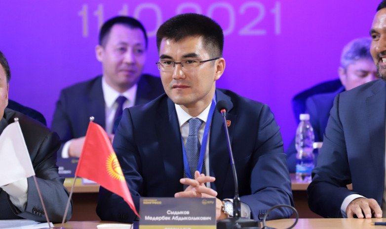 Медер Сыдыков - новый президент Кыргызского футбольного союза