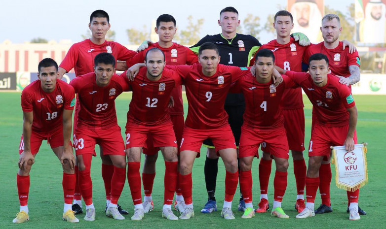 Кыргызстан занимает 96 место в рейтинге ФИФА