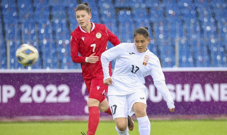 CAFA U-18 Women’s Championship: Аяна Каратаева - лучший игрок матча против Таджикистана