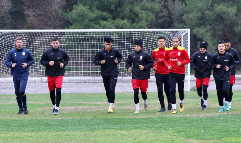Navruz Cup: Сборная Кыргызстана провела восстановительную тренировку после игры с Узбекистаном. ФОТО