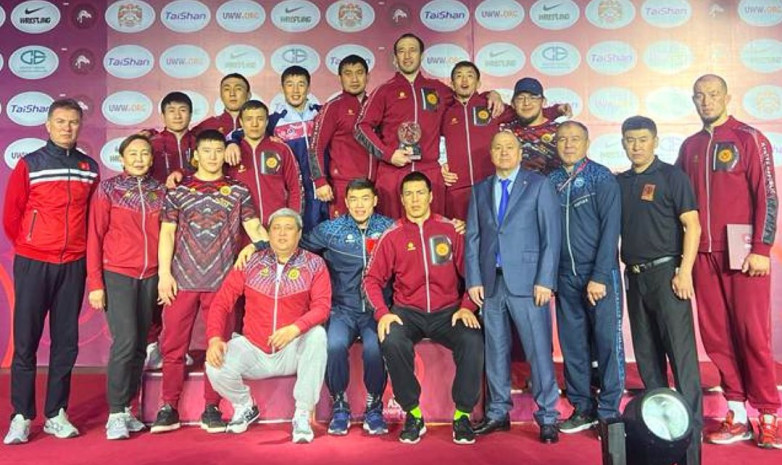 Чемпионат Азии: Сборная Кыргызстана по греко-римской борьбе заняла 3 место