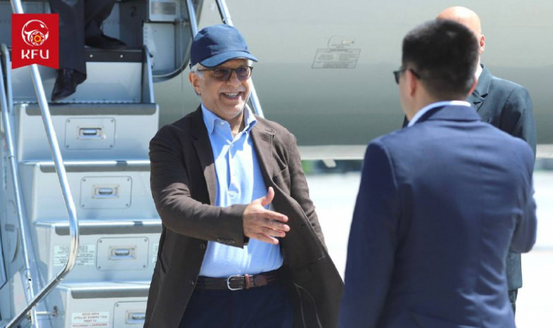 Президент АФК прибыл в Бишкек
