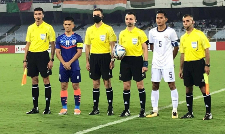 Рефери из Кыргызстана обслужил матч отбора Кубка Азии Индия - Камбоджа