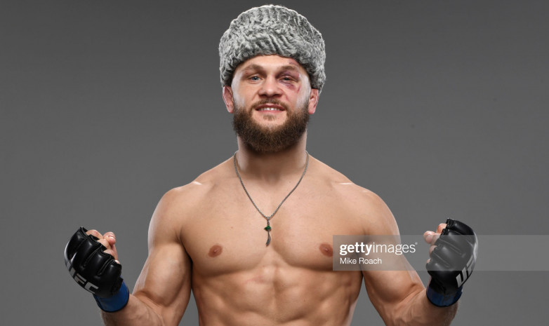 UFC on ESPN: Постер боя Дос Аньос vs. Физиев