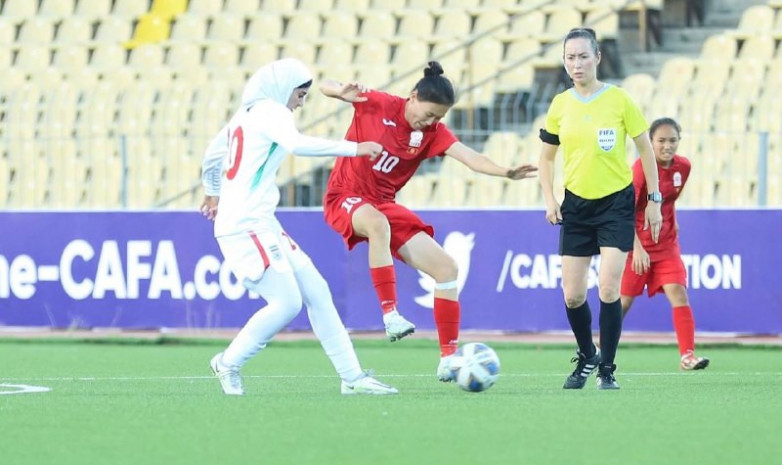 CAFA: Женская сборная Кыргызстана проиграла Ирану в первом туре