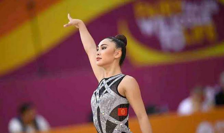 Исламские игры: Айша Изабекова заняла 8 место по художественной гимнастике