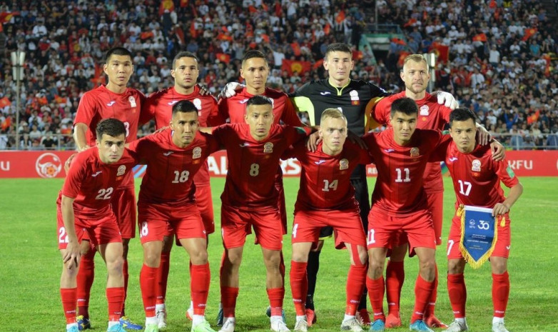 Расширенный список сборной Кыргызстана на матч с Россией