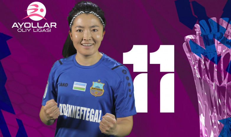 Чемпионат Узбекистана: Айжан Боронбекова - лучший игрок матча против АГМК