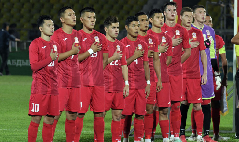 Сборная Кыргызстана завершила год на 95 месте в рейтинге ФИФА