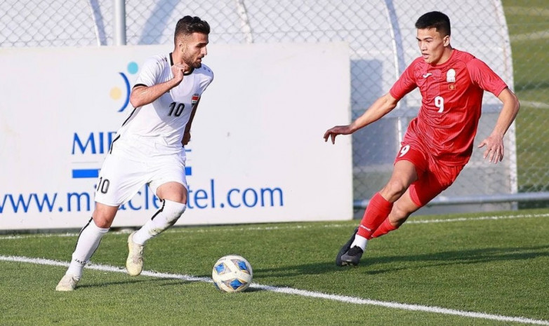 Сборная Кыргызстана (U-20) сегодня сыграет с Иорданией
