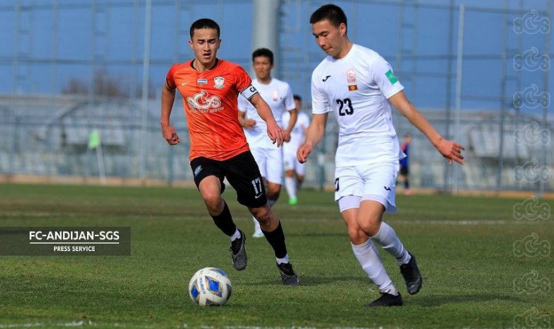 Сборная Кыргызстана U-20 обыграла узбекский Андижан