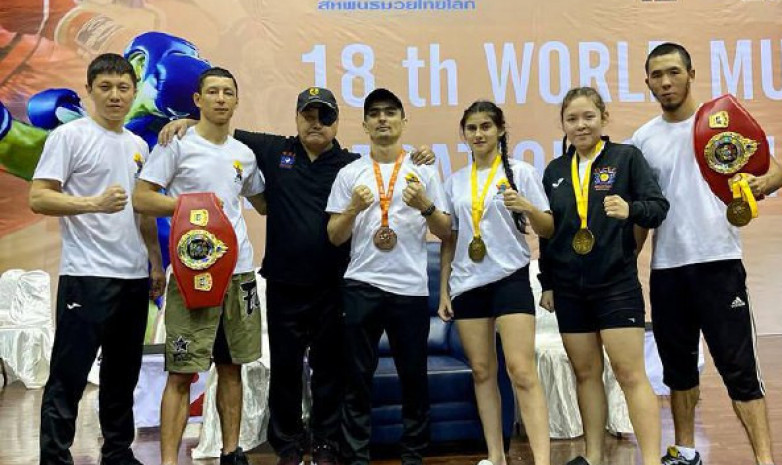 Сборная Кыргызстана по тайскому боксу завоевала 10 медалей на чемпионате мира