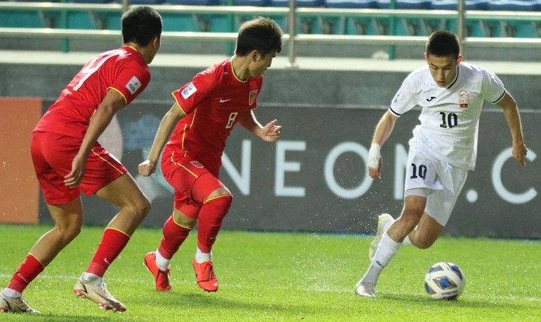 Кубок Азии (U-20): Кыргызстан сыграл вничью с Китаем
