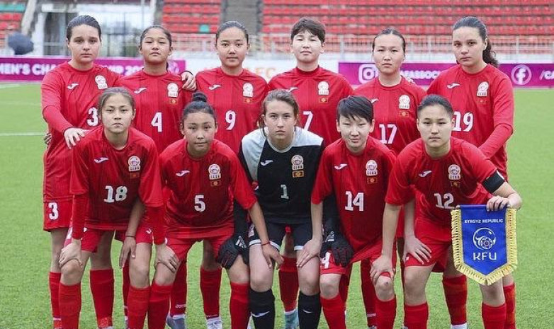 CAFA: Женская сборная Кыргызстана (U-17) разгромила Таджикистан со счетом 4:0