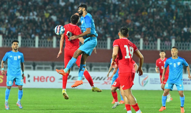 Кубок трех наций: Фото с матча Индия - Кыргызстан - 2:0