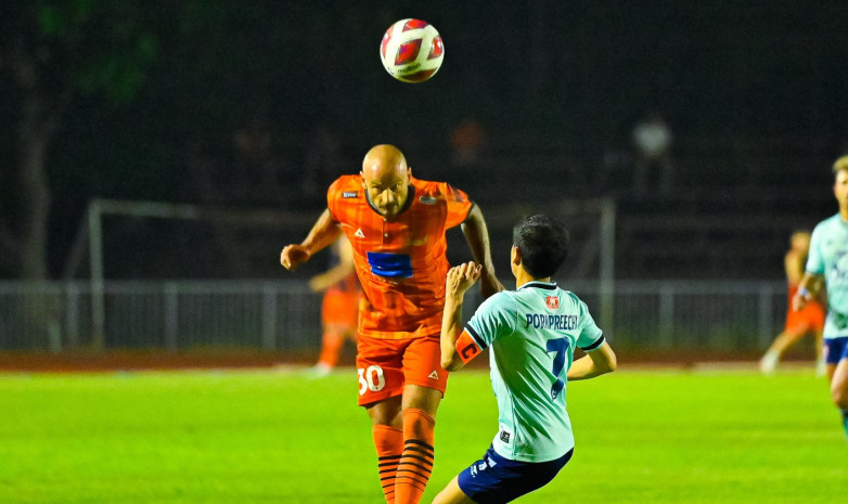 Чемпионат Таиланда: Второй гол кыргызстанца Эдгара Бернхардта. Видео
