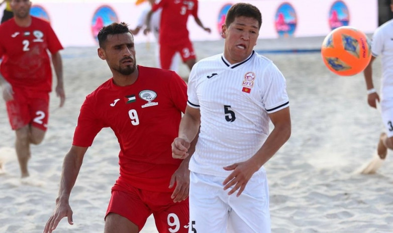 Кубок Арабских стран по пляжному футболу: Кыргызстан проиграл Палестине