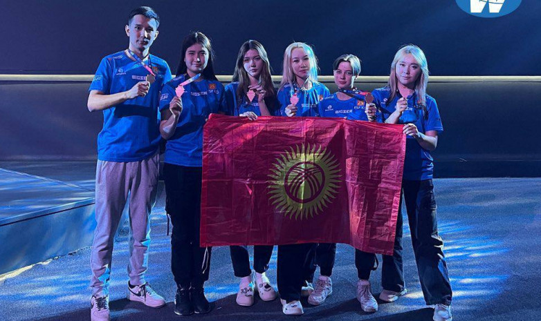 Женская сборная Кыргызстана завоевала бронзу чемпионата Азии по CS:СО