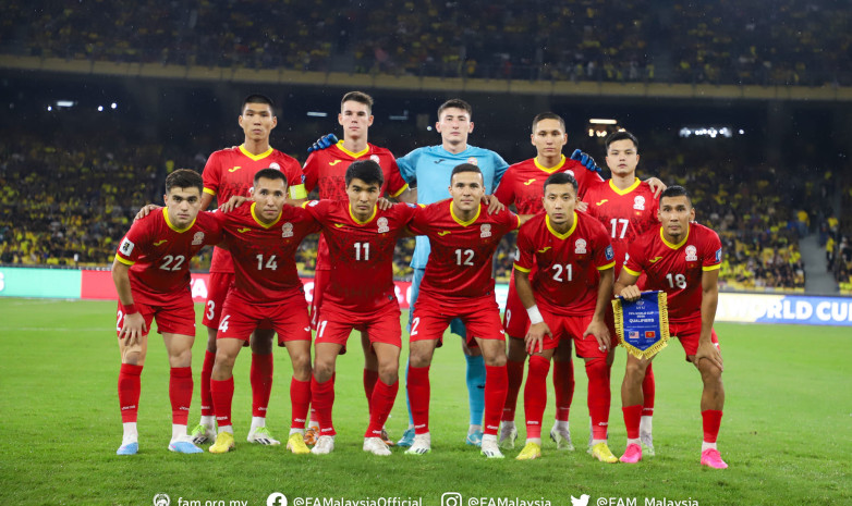 Отбор ЧМ-2026: Окончательный состав сборной Кыргызстана на матч с Оманом
